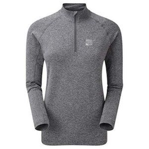 Sprayway Womens Rissa Half-Zip Top Activewear , Grey Chrome, 8